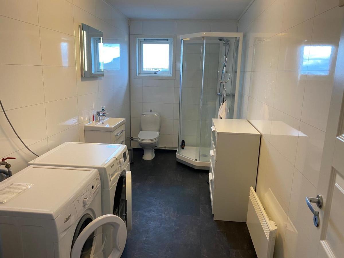 Napp Kystfiske Rorbu/Leilighet Apartment Bagian luar foto