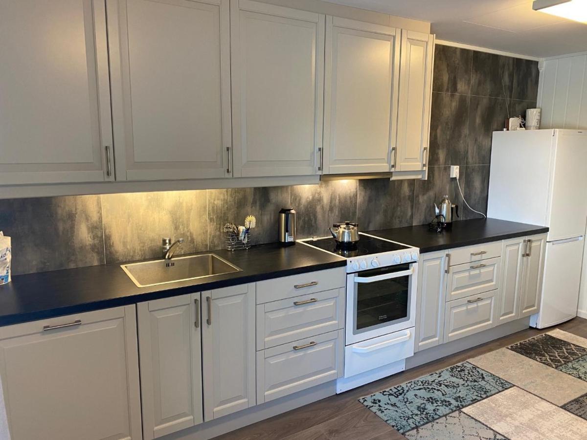 Napp Kystfiske Rorbu/Leilighet Apartment Bagian luar foto